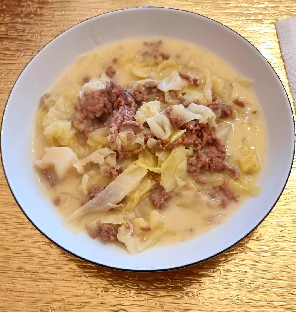 Cremiger Spitzkohl Eintopf