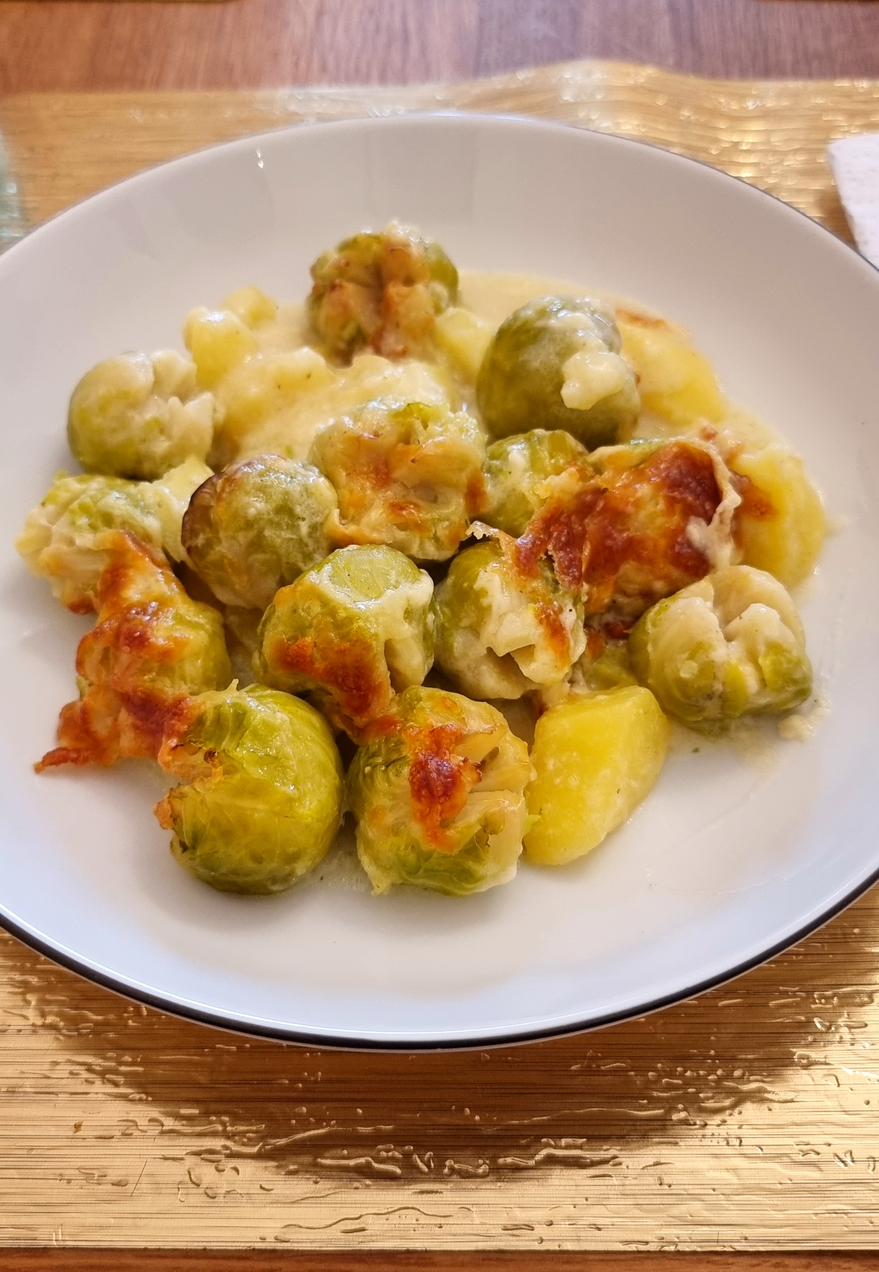 Rosenkohl Kartoffeln Auflauf