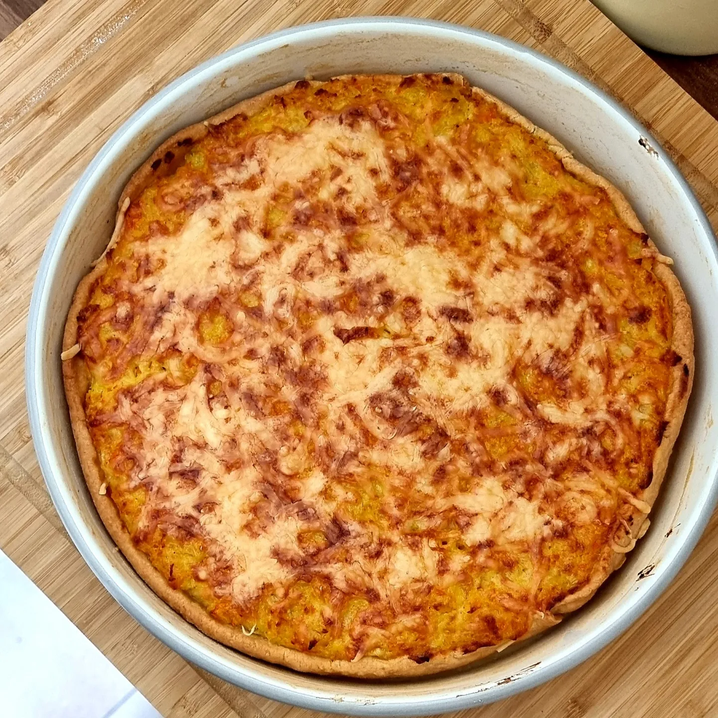 Zwiebel Möhren Kuchen