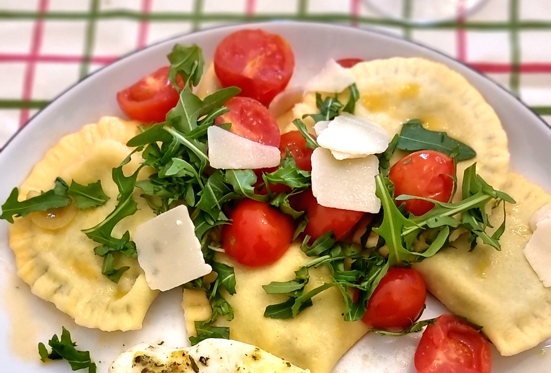Ravioli mit Fischfüllung