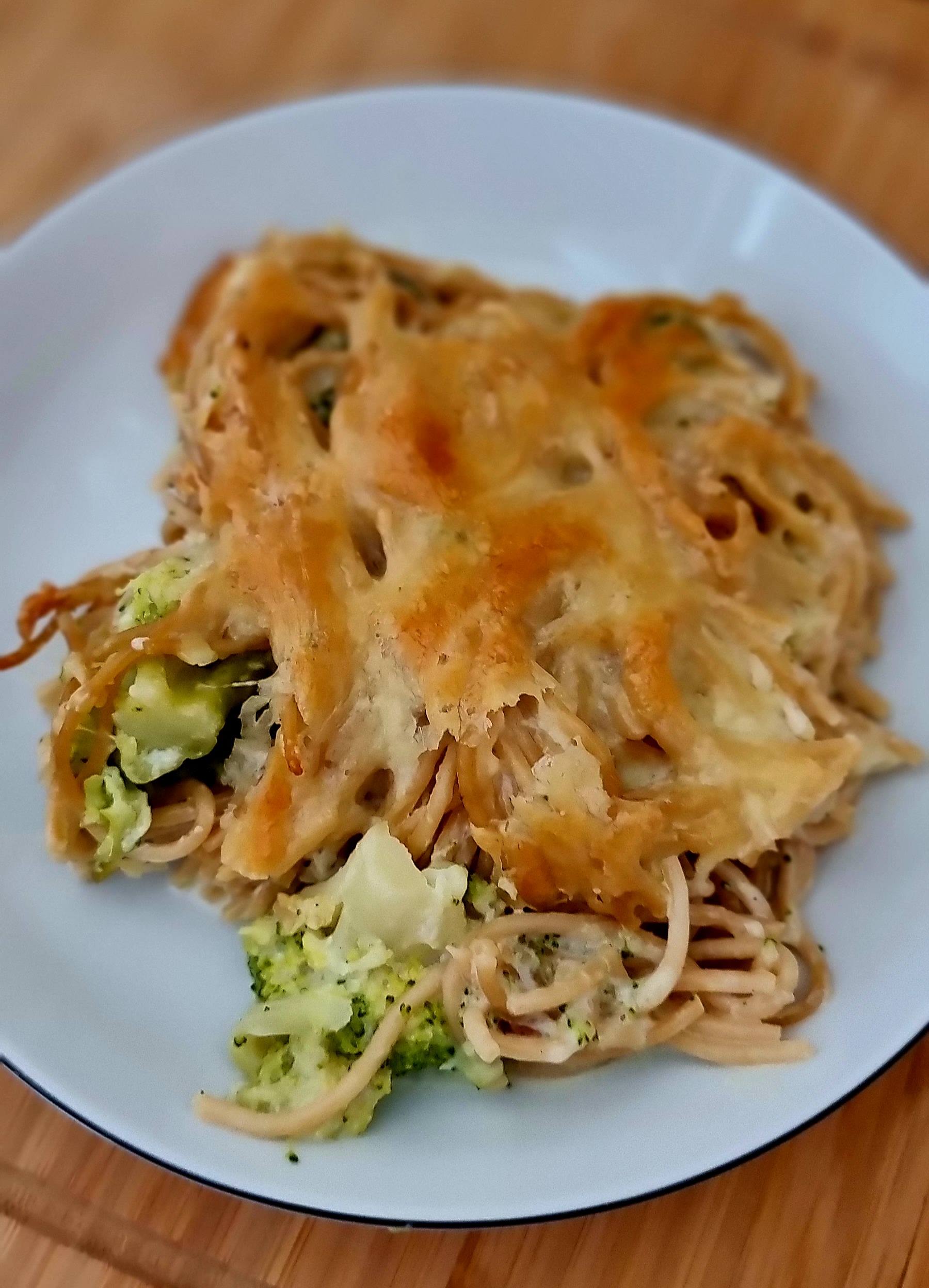 Spaghetti Brokkoli Auflauf