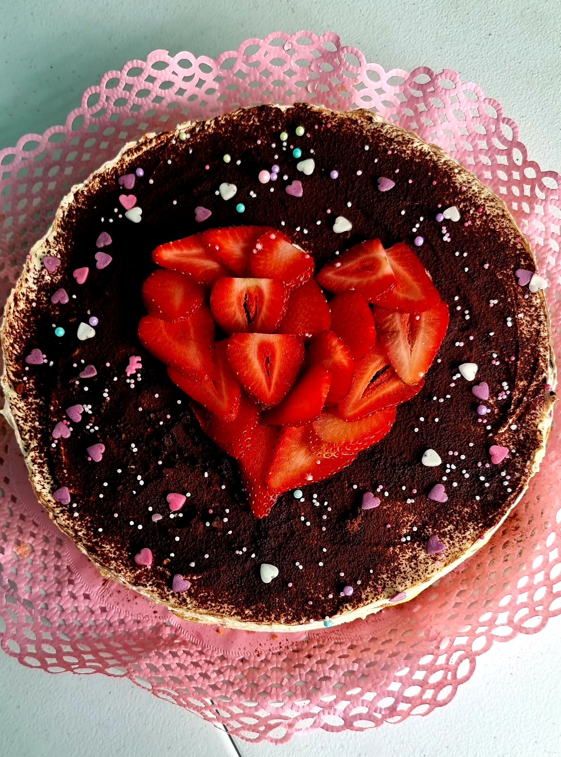 Erdbeer-Tiramisu-Torte