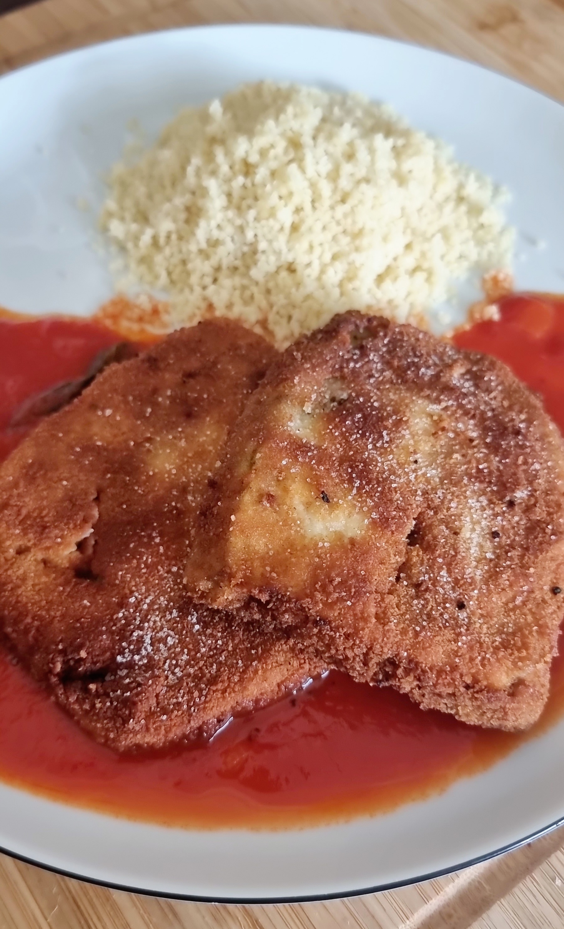 Auberginen Schnitzel