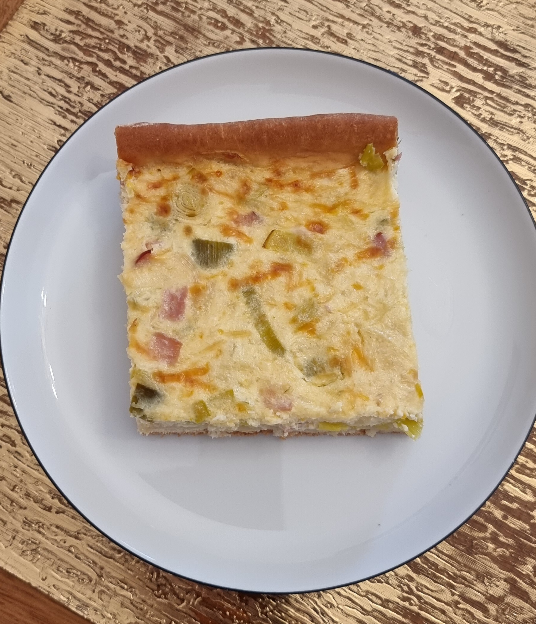 Zwiebel-Lauch-Kuchen vom Blech