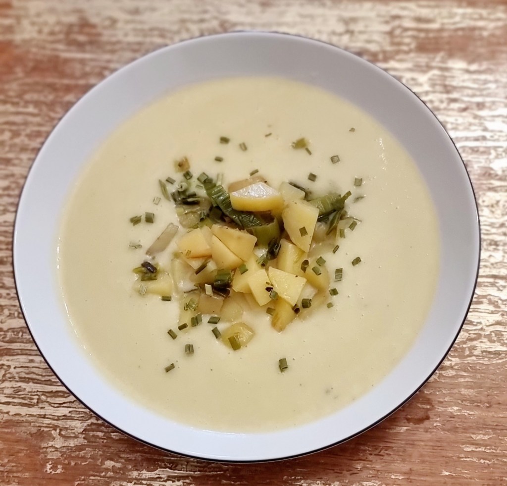 Kartoffel-Lauch-Suppe (vegan)