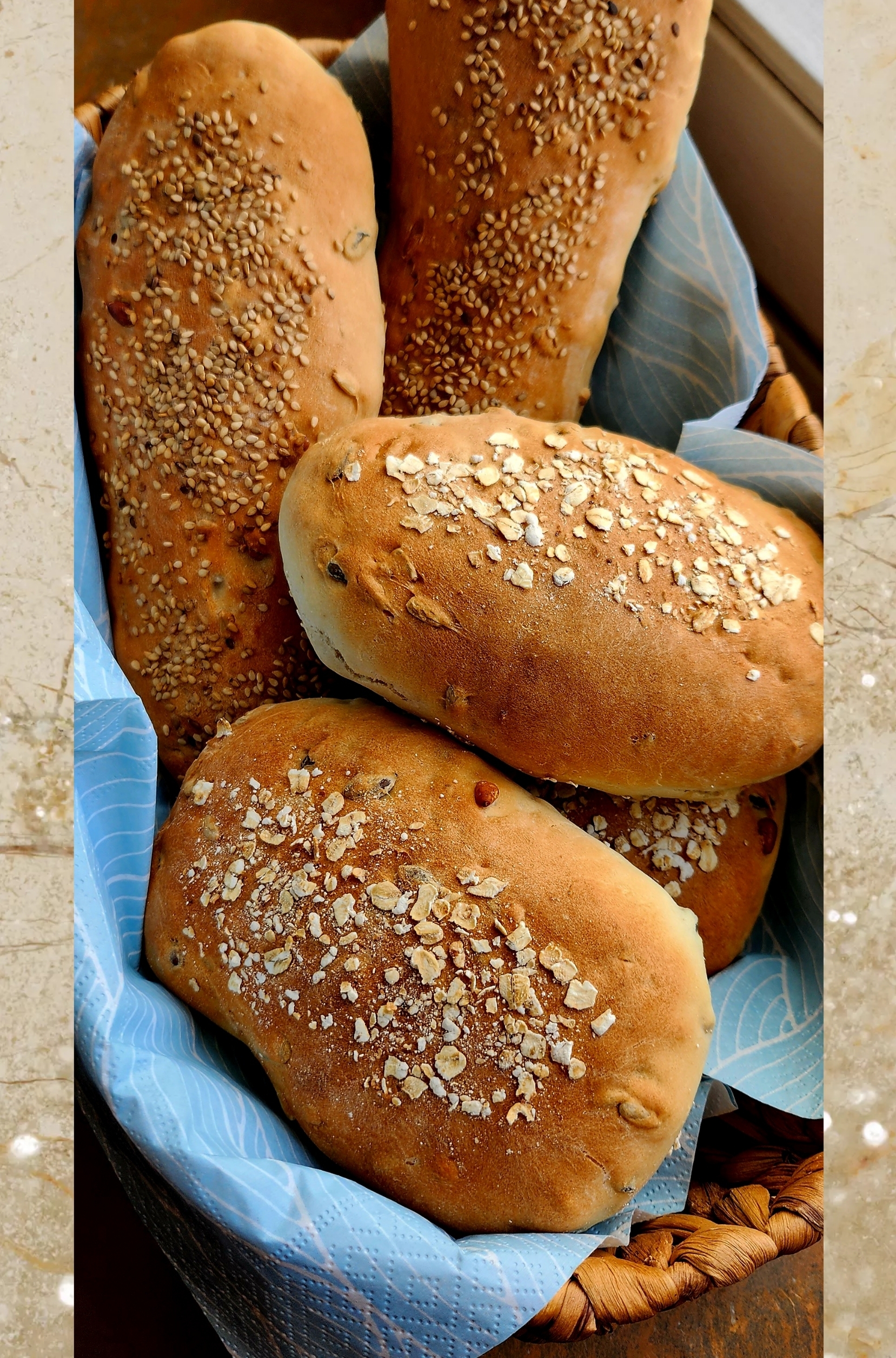 Nunzis Körnerbrötchen