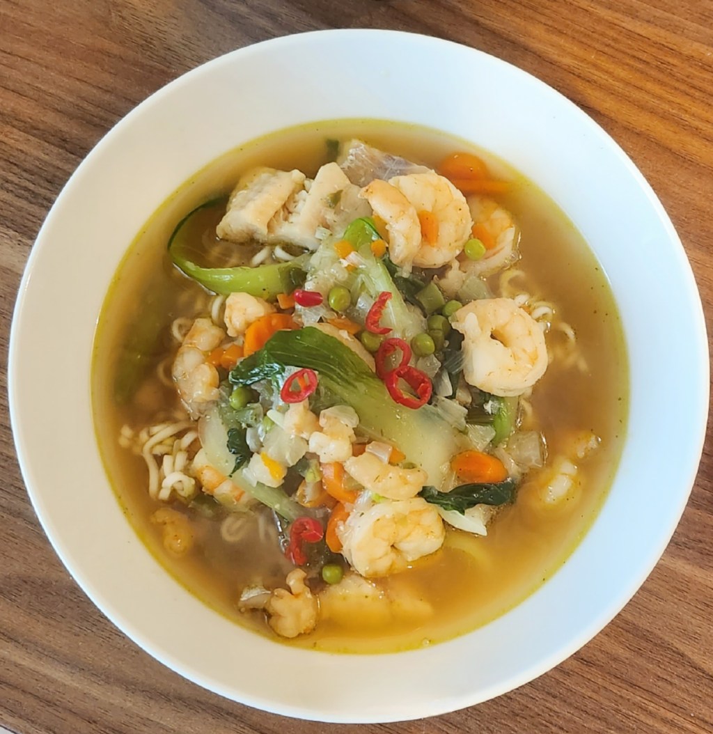 Fischsuppe asiatischer Art