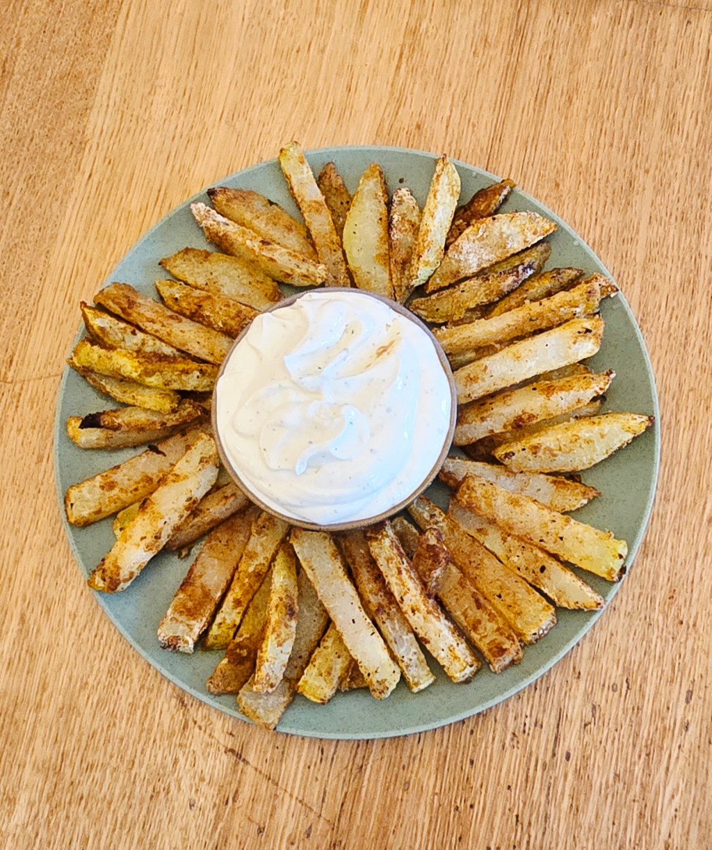 Kohlrabi – Pommes mit Quark –&nbsp;Dip